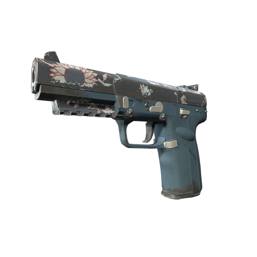 StatTrak™ Five-SeveN | Nightshade (Well-Worn)