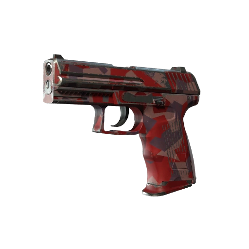 P2000 | Red FragCam (Opotřebený)