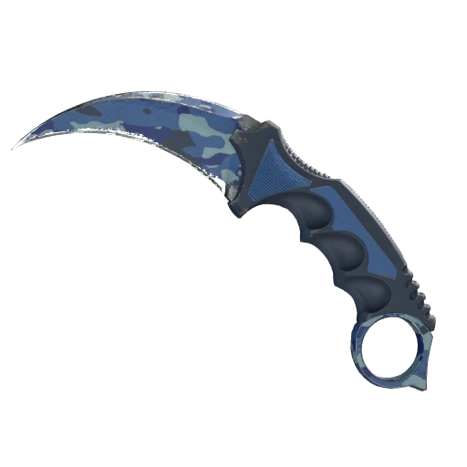★ StatTrak™ Karambit | Bright Water (Well-Worn)