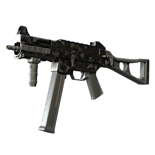 UMP-45 | Metal Flowers (Battle-Scarred)