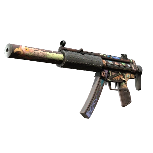 MP5-SD | Necro Jr. (Well-Worn)