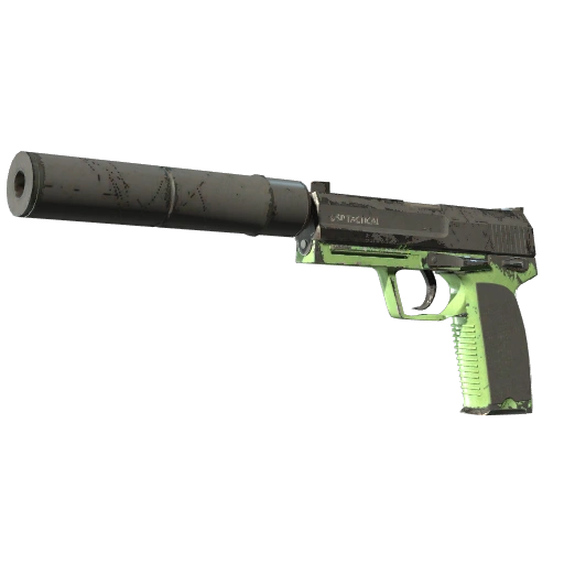 USP-S | Para Green (มีรอยถลอกอย่างมาก)