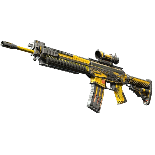 SG 553 | Hazard Pay (Battle-Scarred)