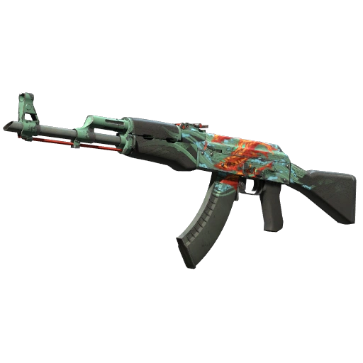 AK-47 | Odwet akwamaryny (mocne zużycie)