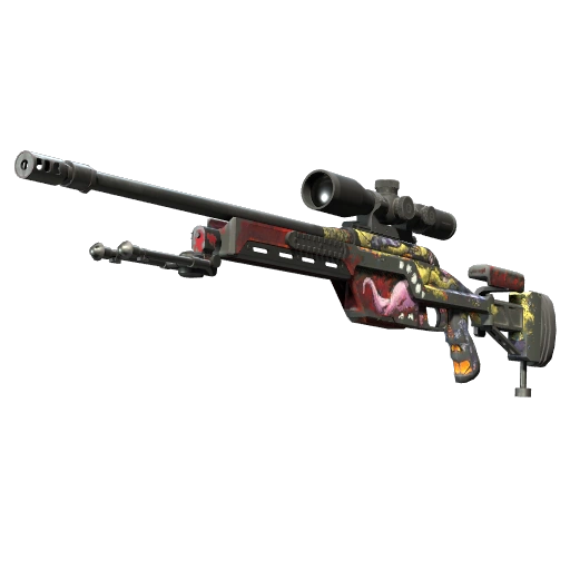 SSG 08 StatTrak™ | Bloodshot (Segnato dalle battaglie)