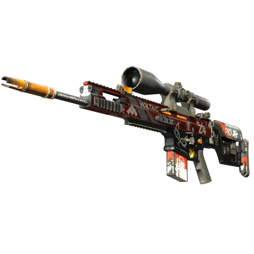 SCAR-20 | Bloodsport (Well-Worn)