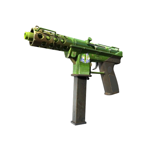Tec-9 StatTrak™ | Caña de bambú (Bastante desgastado)