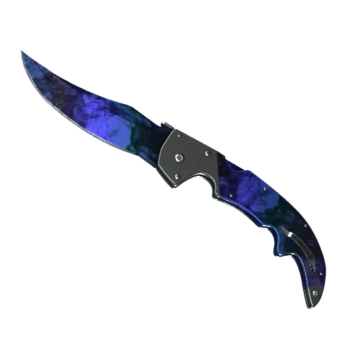 ★ StatTrak™ Falchion Knife | Doppler (Minimal Wear)