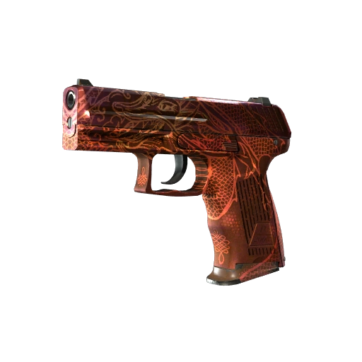 StatTrak™ P2000 | Imperial Dragon (かなり摩耗)