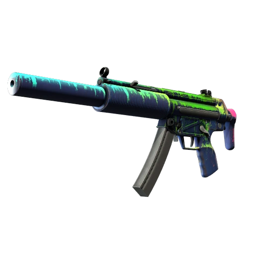 StatTrak™ MP5-SD | Phosphor (Field-Tested)