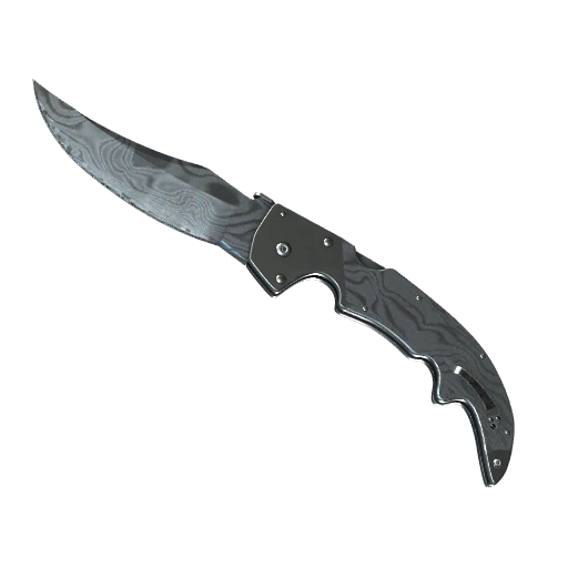 Faca Falchion ★ | Damascus Steel (Com Muito Uso)
