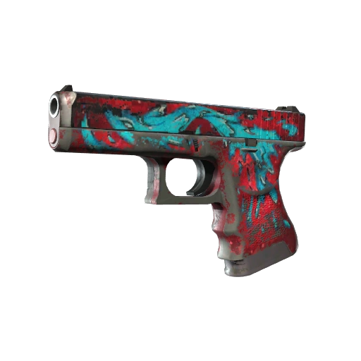 Glock-18 | Żywiołak wody (po ciężkich walkach)