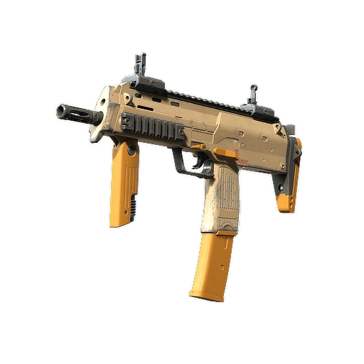 MP7 | Short Ochre (Opotřebený)