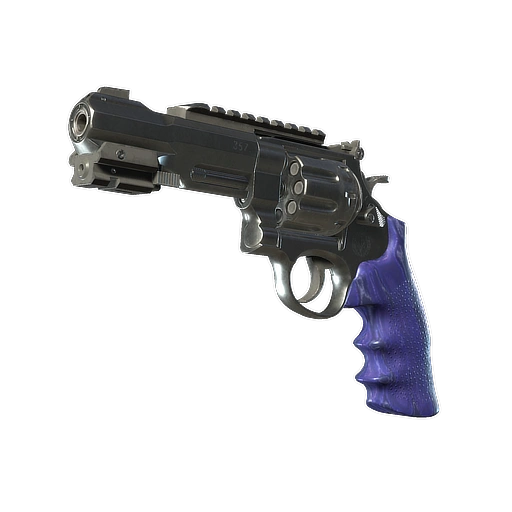 R8 Revolver | Cobalt Grip (Well-Worn)