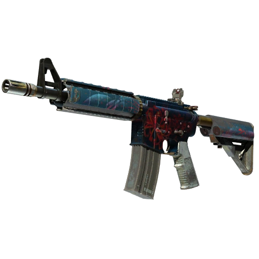 M4A4 | Spider Lily (Battle-Scarred)