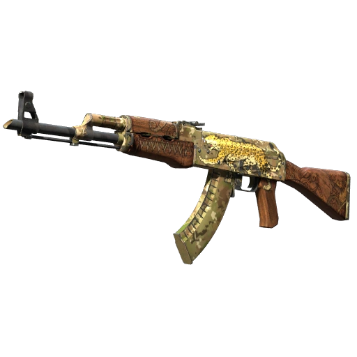 AK-47 | Panthera onca (มีรอยถลอกอย่างมาก)