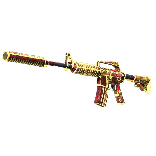 M4A1-S | Chantico's Fire (Well-Worn)
