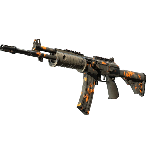 StatTrak™ Galil AR | Orange DDPAT (Well-Worn)