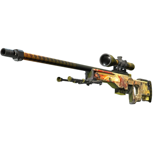 Souvenir AWP | Dragon Lore (Well-Worn)