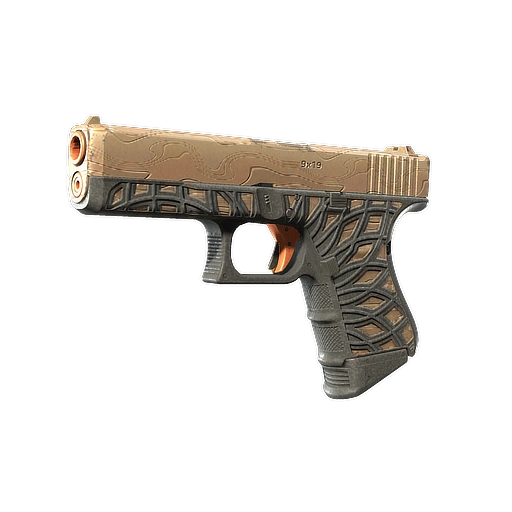Glock-18 | Ifrit Lattice (Well-Worn)