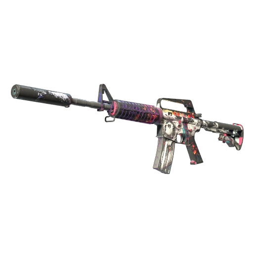 M4A1-S | Vaporwave (Battle-Scarred)