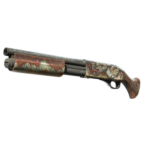 Sawed-Off | Lunar Wyrm (Battle-Scarred)