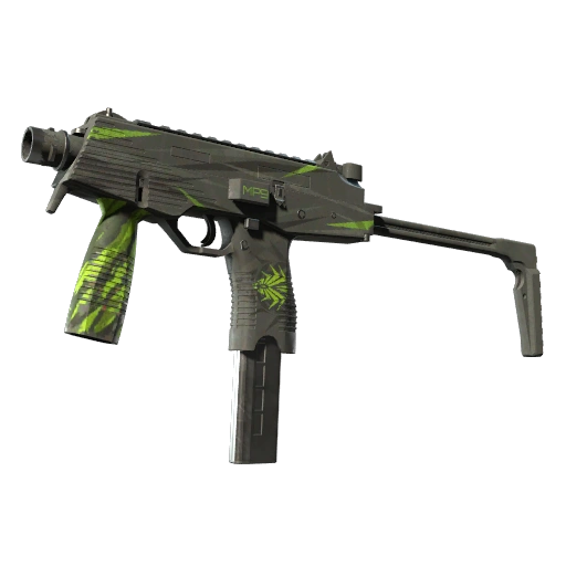 StatTrak™ MP9 | Deadly Poison (Battle-Scarred)