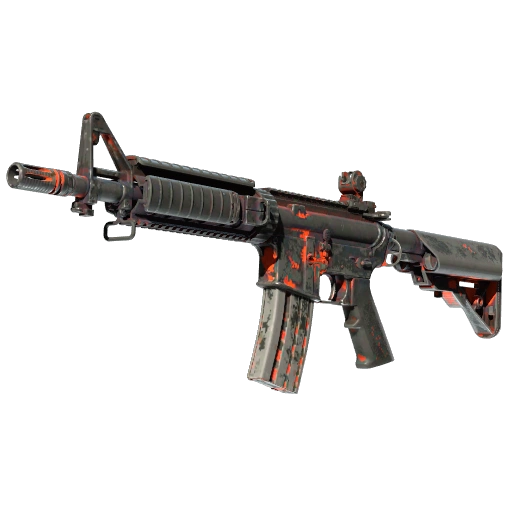 M4A4 | Radiation Hazard (Deteriorată)