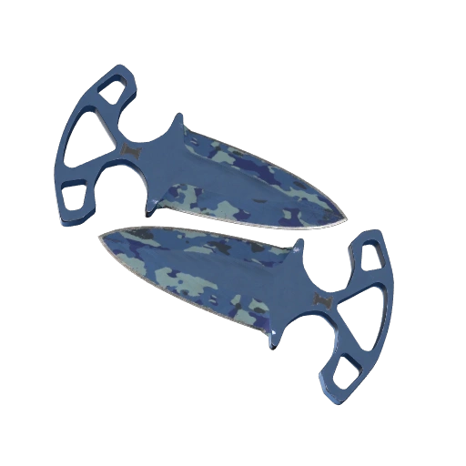 ★ Shadow Daggers | Bright Water (Well-Worn)