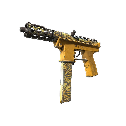 Tec-9 | Hoja de banano (Bastante desgastado)