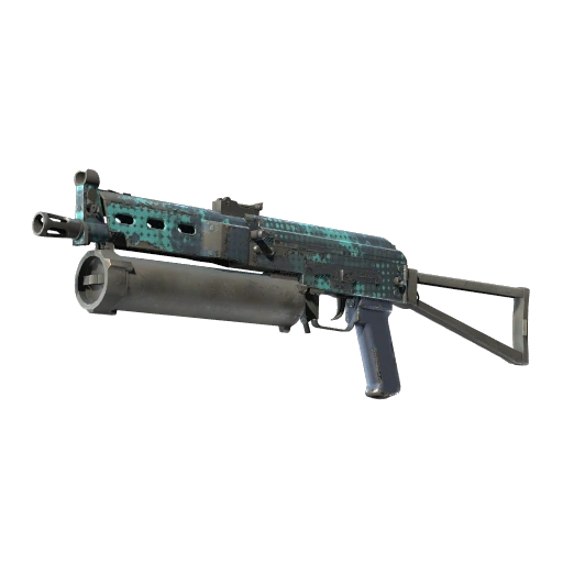 PP-Bizon | Cobalt Halftone (Well-Worn)