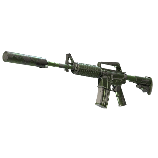 M4A1-S | Moss Quartz (Battle-Scarred)
