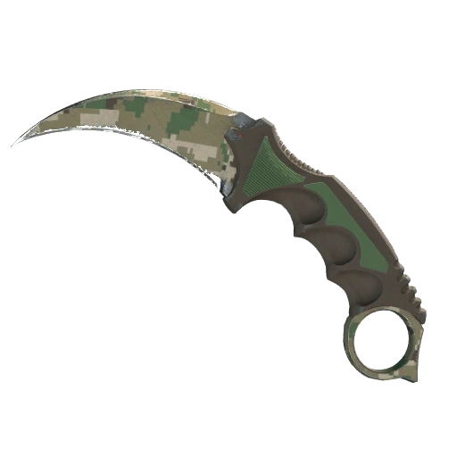 ★ StatTrak™ Karambit | Forest DDPAT (Well-Worn)