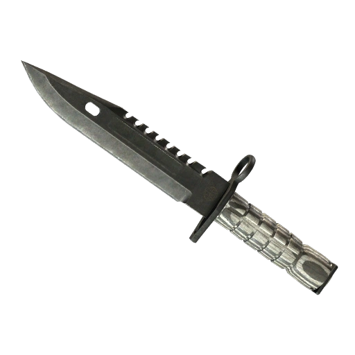 ★ M9 Bayonet | Black Laminate (Battle-Scarred)