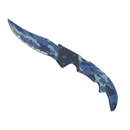 ★ Falchion Knife | Bright Water (Well-Worn)