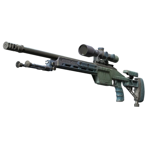 SSG 08 | Halftone Whorl (Well-Worn)