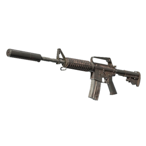 M4A1-S | Rose Hex (ถลอกปอกเปิกจากการรบ)
