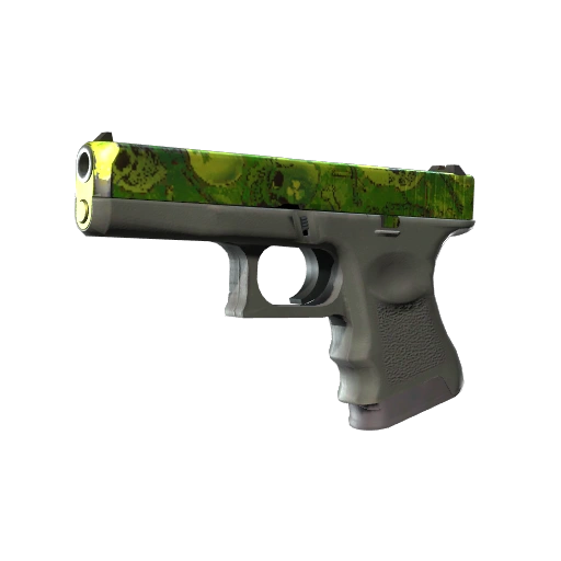 Glock-18 | Nuclear Garden (Well-Worn)