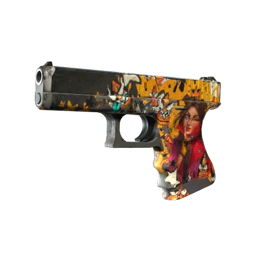Glock-18 | Bullet Queen (Battle-Scarred)