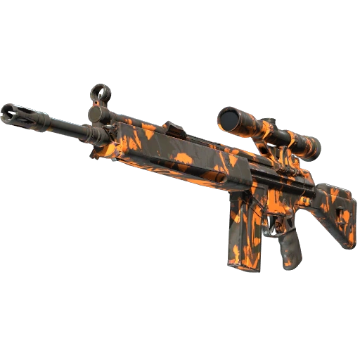 G3SG1 | Orange Crash (Well-Worn)