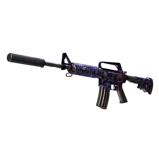 Souvenir M4A1-S | Black Lotus (Well-Worn)