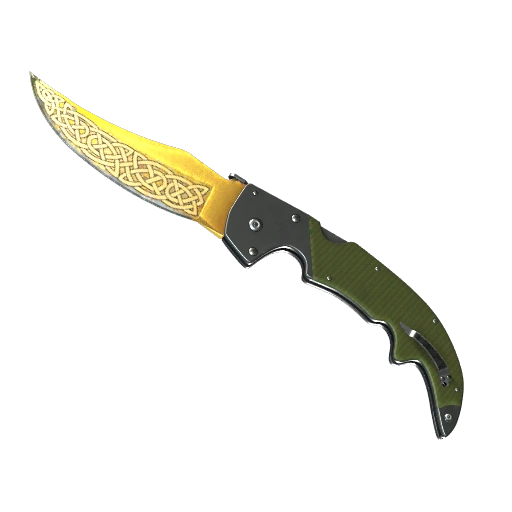 ★ StatTrak™ Falchion Knife | Lore (Well-Worn)