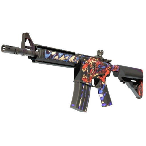 M4A4 | 龍王 (Dragon King) (Deteriorată)