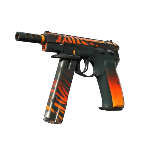 CZ75-Auto | Tigris (Battle-Scarred)