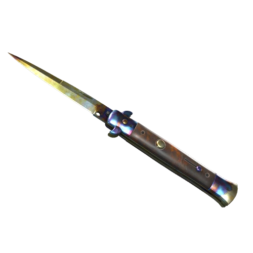 ★ StatTrak™ Stiletto Knife | Case Hardened (Field-Tested)