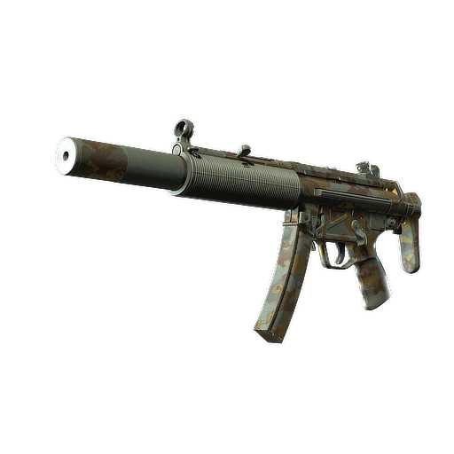 MP5-SD | Gold Leaf (Field-Tested)