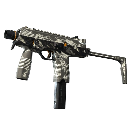MP9 | Arctic Tri-Tone (Battle-Scarred)