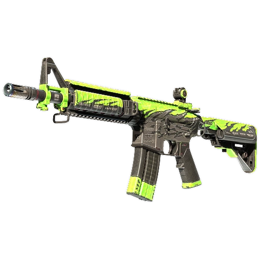 StatTrak™ M4A4 | Full Throttle (Well-Worn)