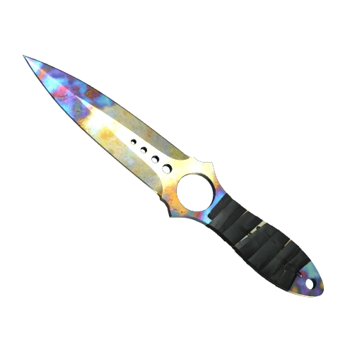 ★ StatTrak™ Skeleton Knife | Case Hardened (Field-Tested)