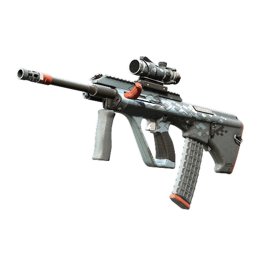 StatTrak™ AUG | Trigger Discipline (Well-Worn)